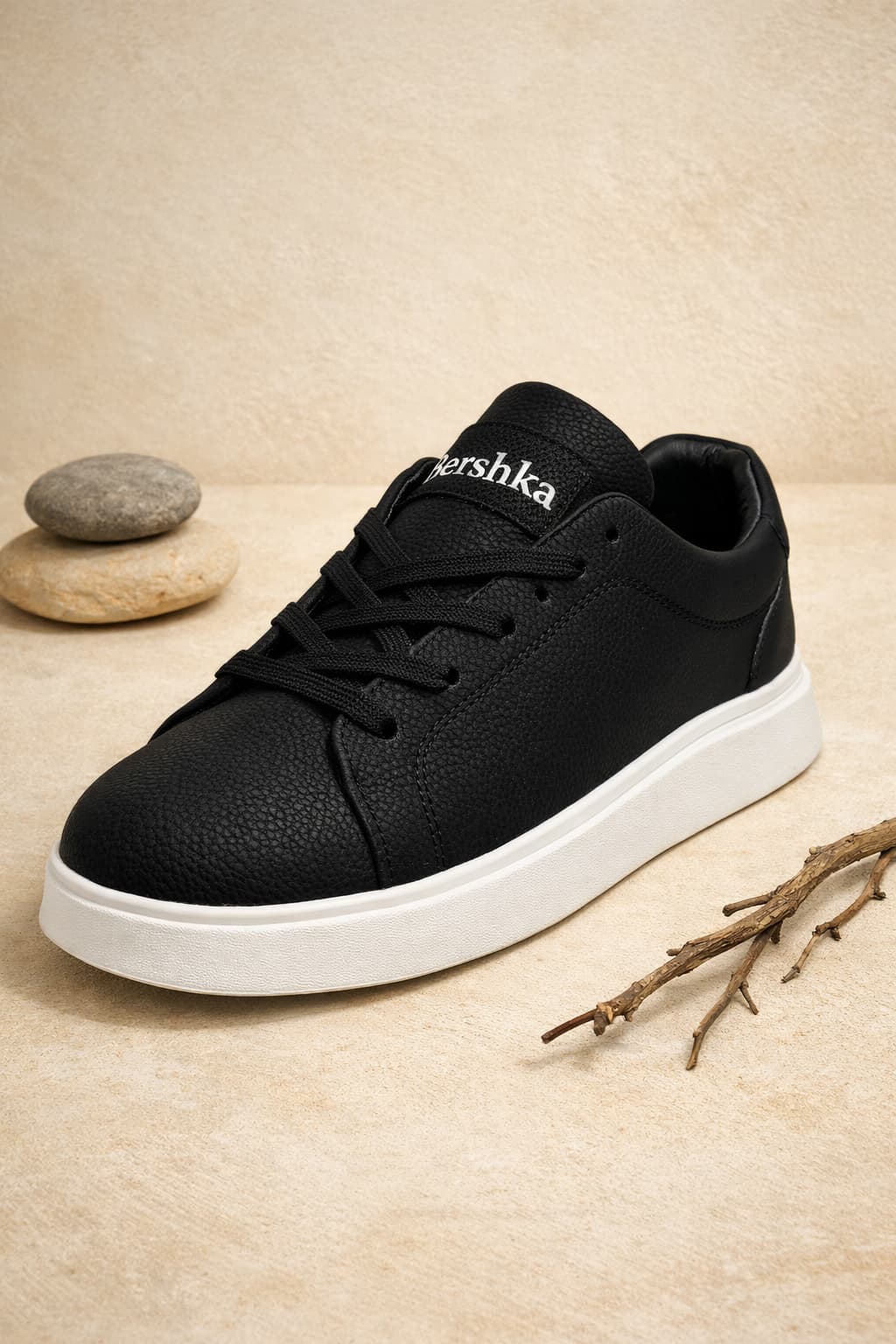 ونس 220214 BERSHKA مشکی — تصویر ۳