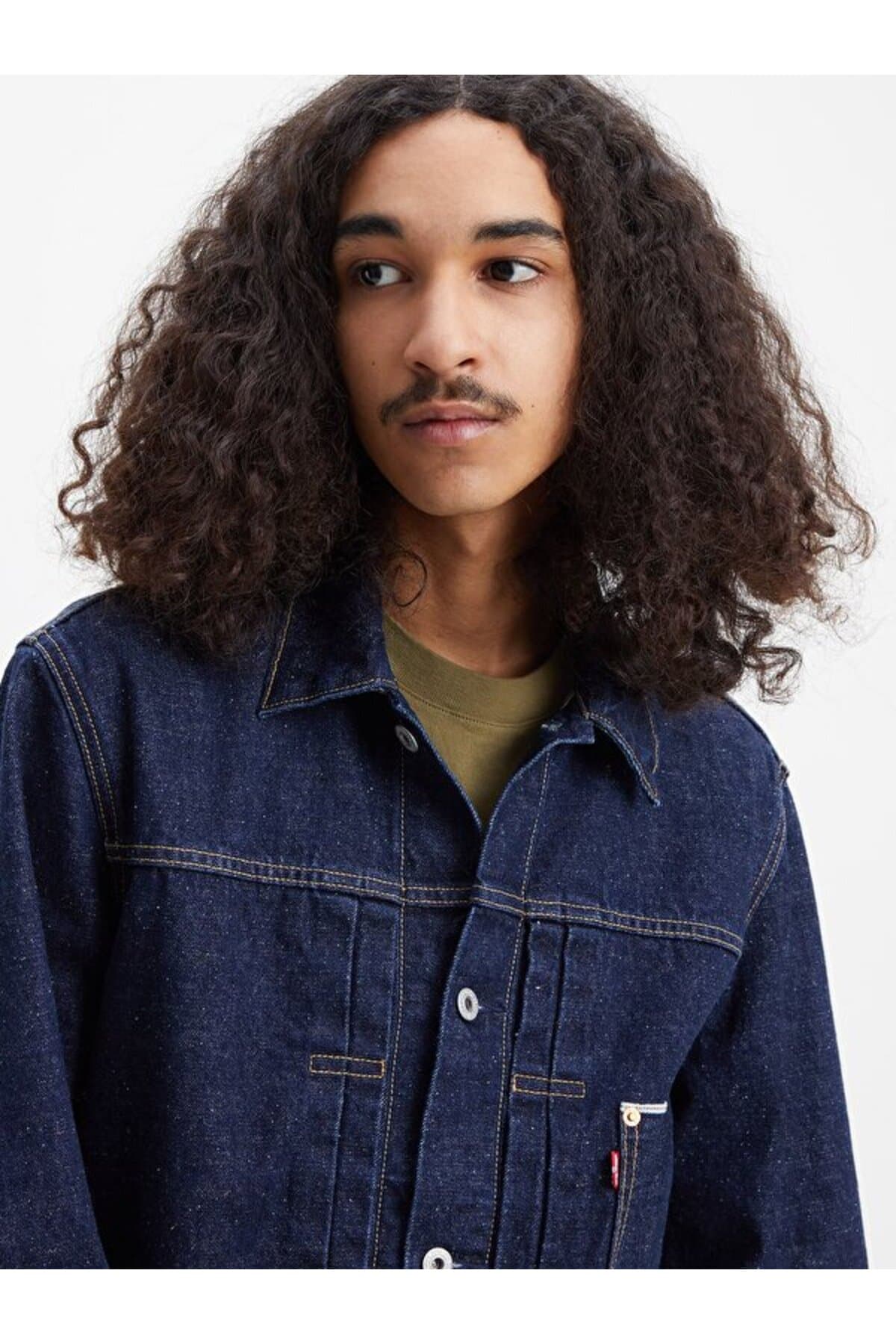 کت لیوایز مردانه جین آبی راسته Regular/رگولار Trucker کژوال/روزمره | Levi’s A317400020 CN — تصویر ۵