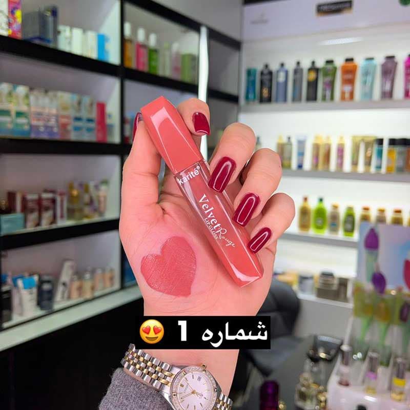 رژ لب سری قرمز کاریته ولوت 70278 — تصویر ۸
