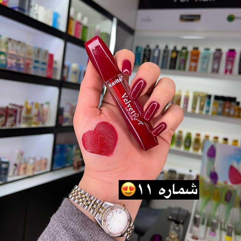رژ لب سری قرمز کاریته ولوت 70278 — تصویر ۲