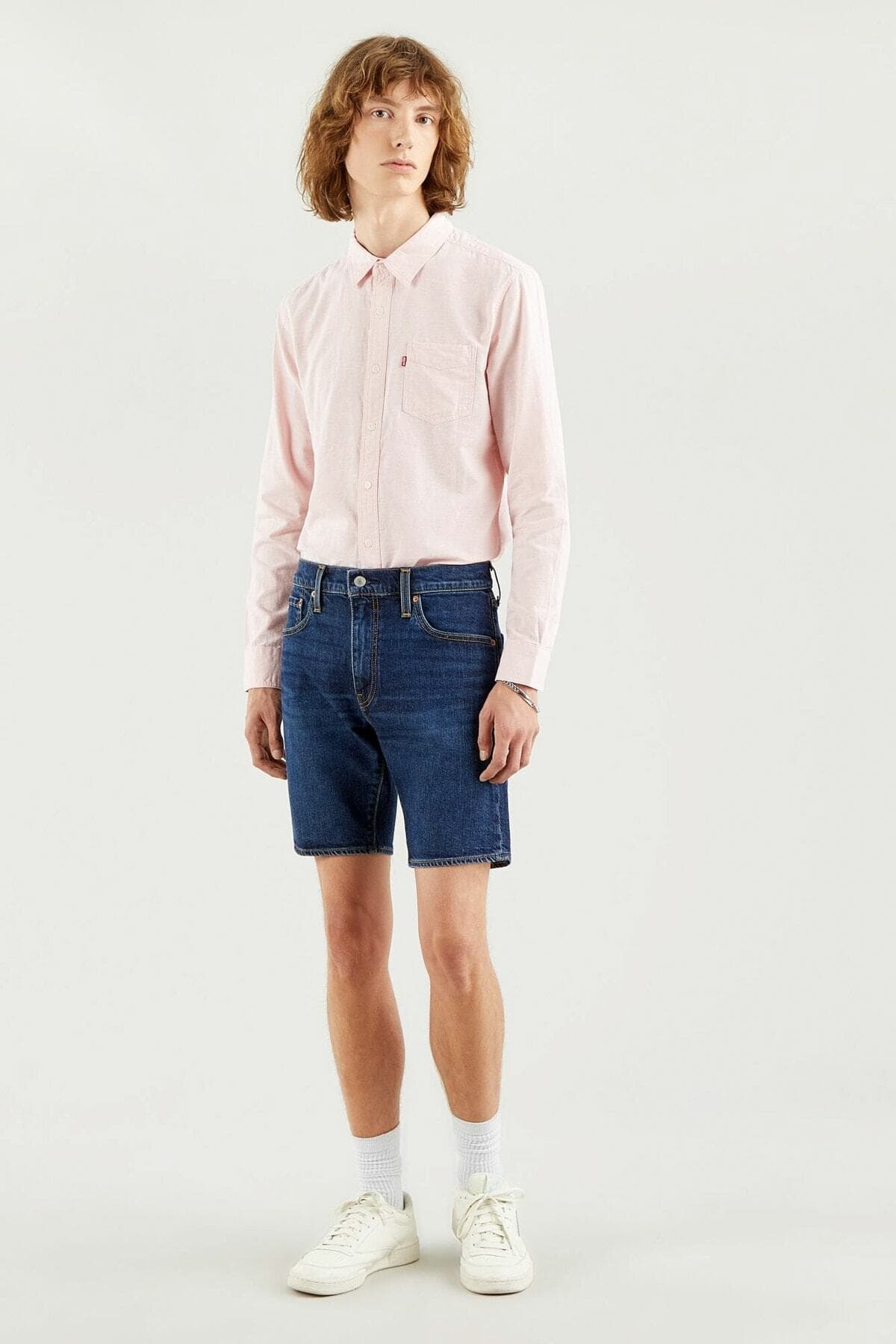 پیراهن لیوایز مردانه پارچه صورتی راسته Slim Fit/اسلیم فیت Slim/اسلیم فیت Daily/روزانه | Levi’s 8661900490 BV — تصویر ۴
