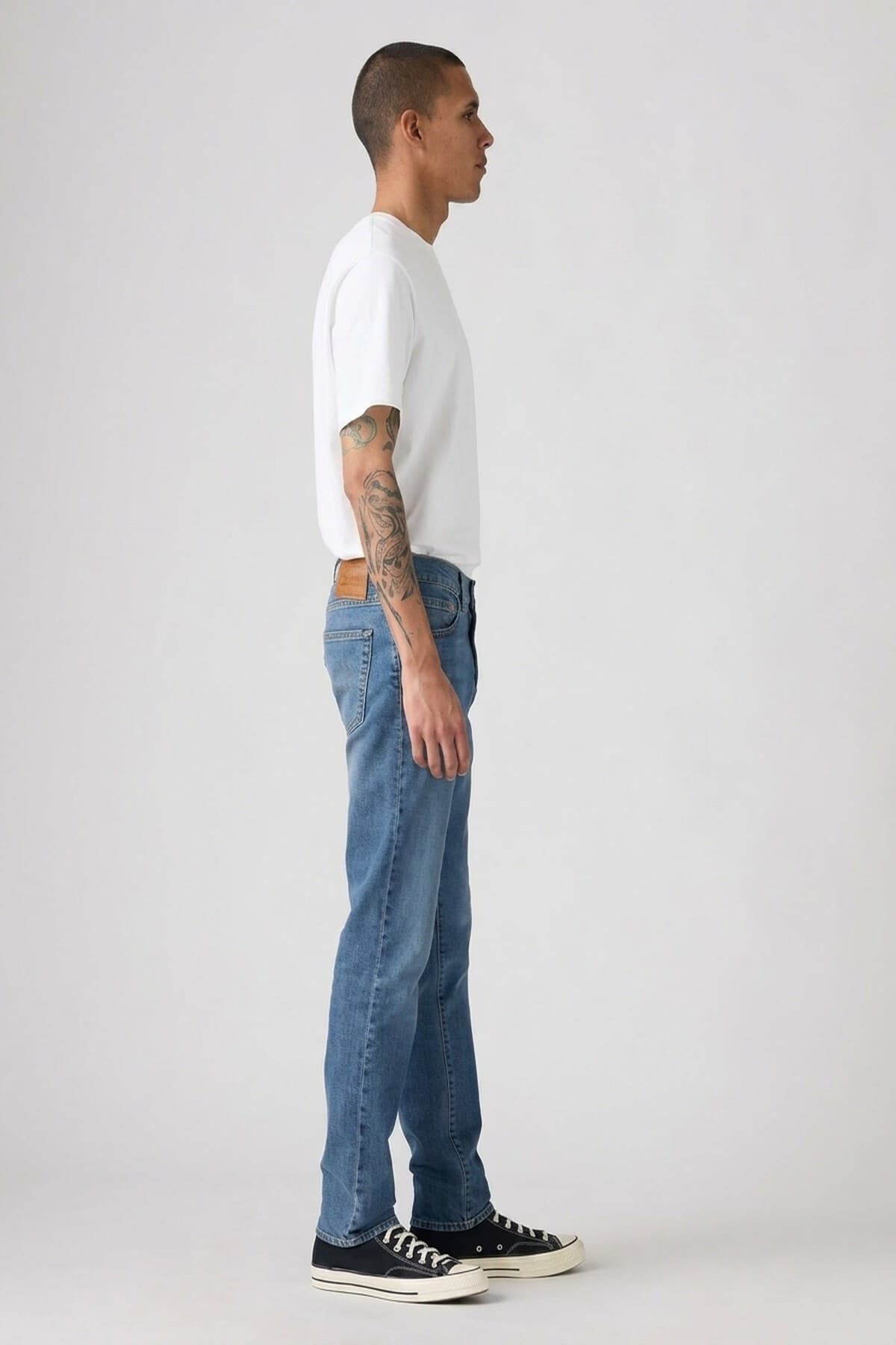 شلوار جین لیوایز مردانه پاموک آبی راسته Regular/رگولار فاق نرمال Slim/اسلیم فیت کژوال/روزمره | Levi’s A208100580 TR — تصویر ۲