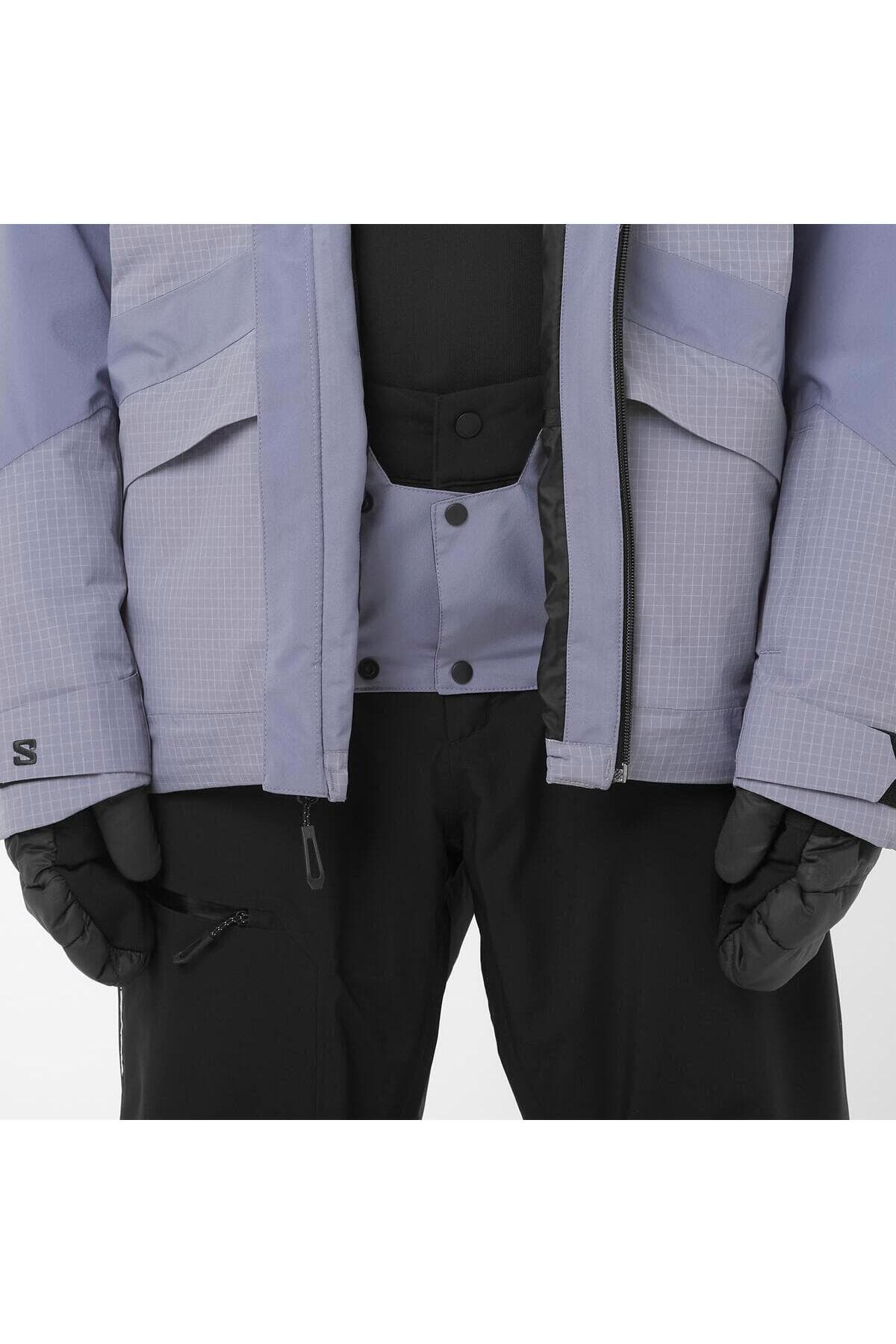 کاپشن اسکی سالومون مردانه آبی Regular/رگولار | Salomon LC2705200 BD — تصویر ۳