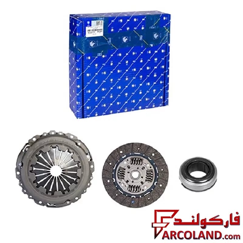 کیت کامل دیسک و صفحه و بلبرینگ کلاچ ایساکو مدل 06703048 مناسب رانا (مدل رانایی)