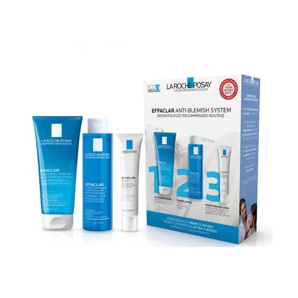 کیت روتین 3 مرحله ای ضد لک لاروش پوزای Effaclar