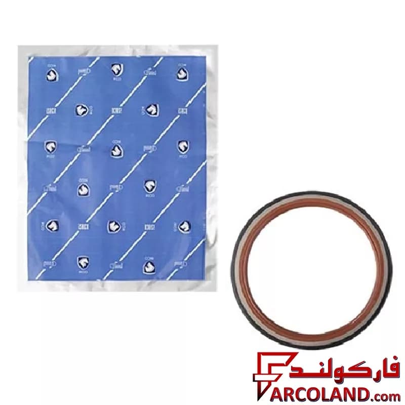 کاسه نمد ته میل لنگ ایساکو مدل 01702002 مناسب پژو 405 (باریک)