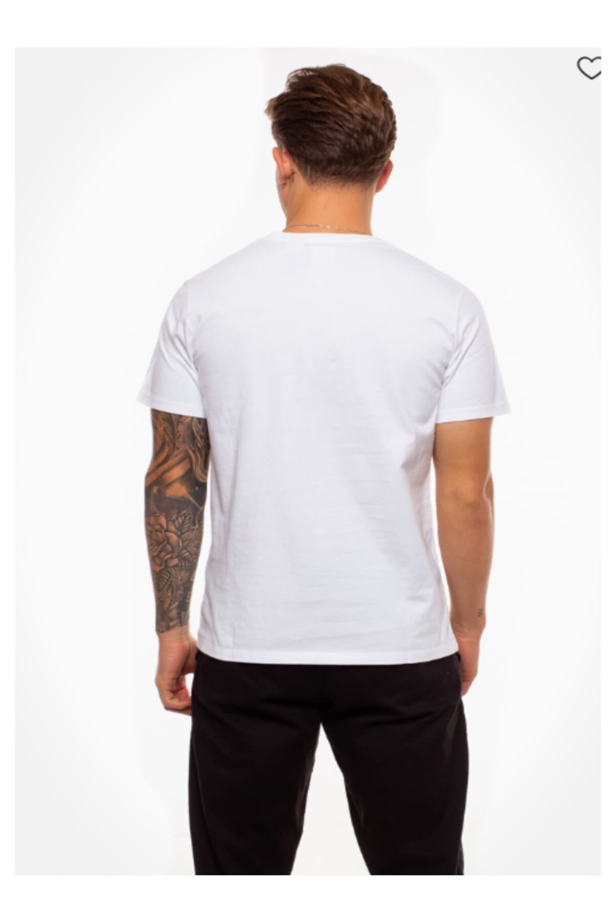 تی شرت لیوایز مردانه 100% پنبه سفید Menswear راسته Regular/رگولار بیسیک Daily/روزانه | Levi’s 0056605-00 TR — تصویر ۴
