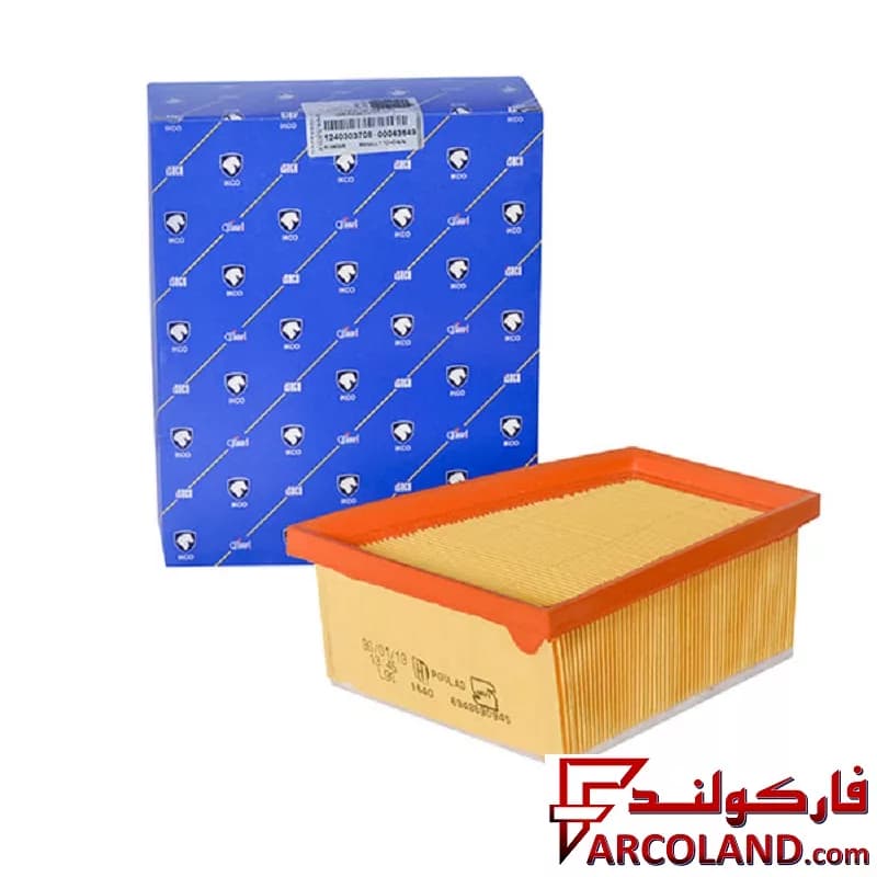 فیلتر هوا ایساکو مدل 12403037 مناسب رنو ساندرو
