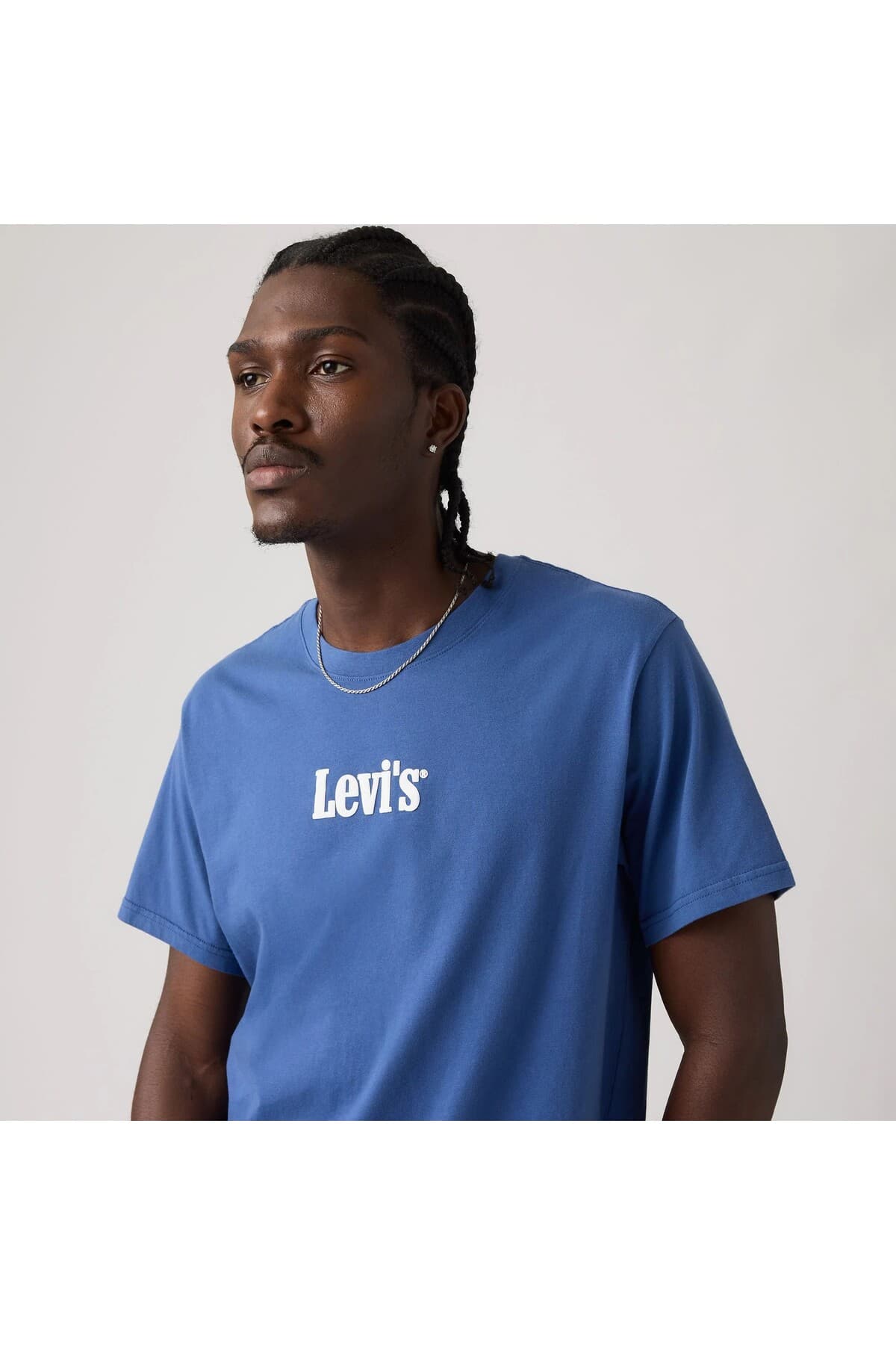 تی شرت ورزشی لیوایز مردانه پاموک سفید Menswear طرح دار Relaxed/ریلکس Relaxed/ریلکس Daily/روزانه | Levi’s 2082A TR — تصویر ۷