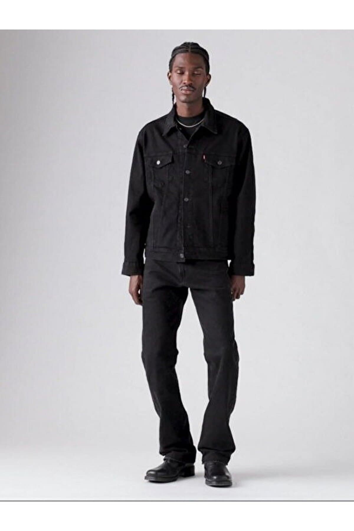 کت لیوایز مردانه پاموک آبی راسته Regular/رگولار Trucker | Levi’s 7233407750 KM — تصویر ۷