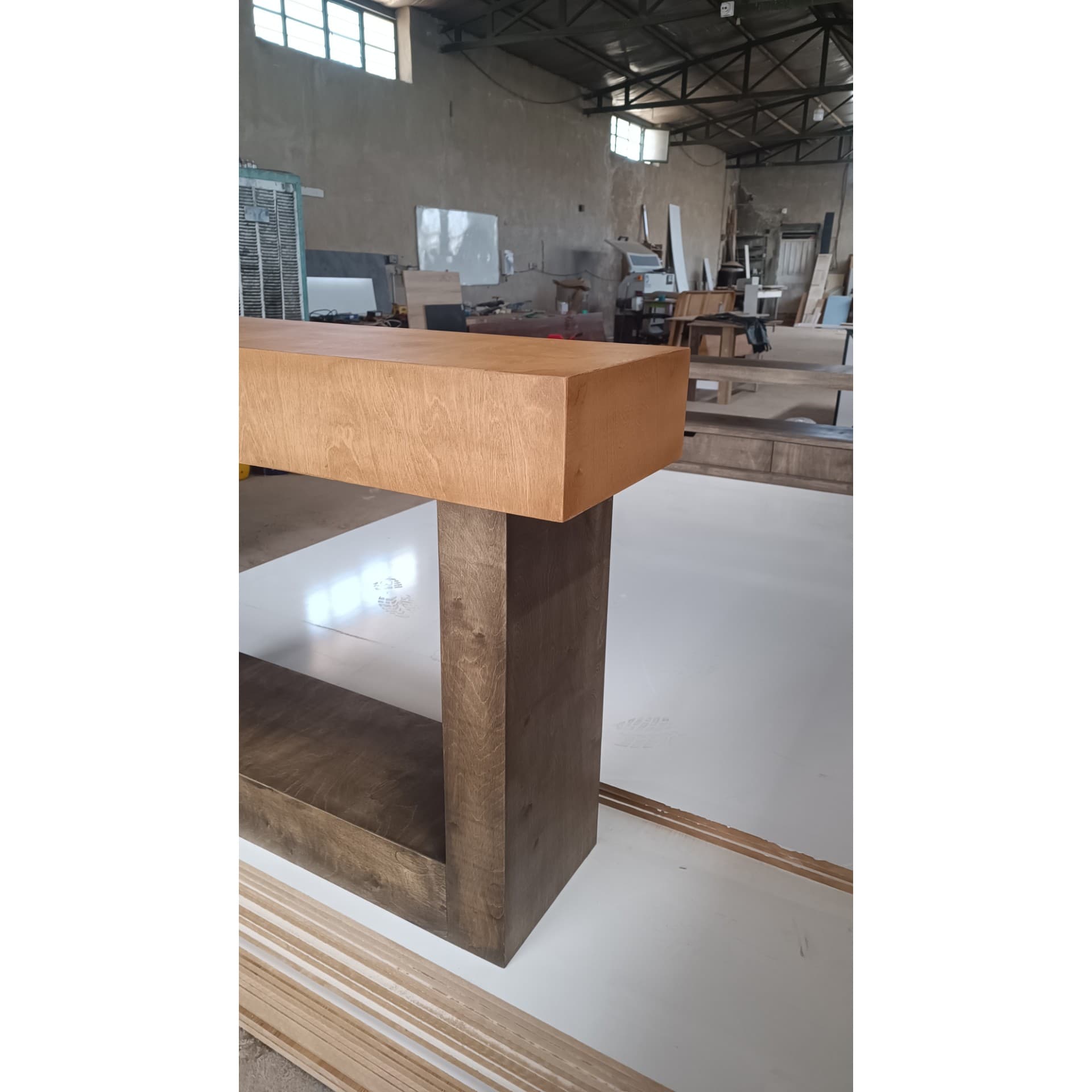 کنسول چوبی فیلبندشاپ مدل 833472 — تصویر ۲