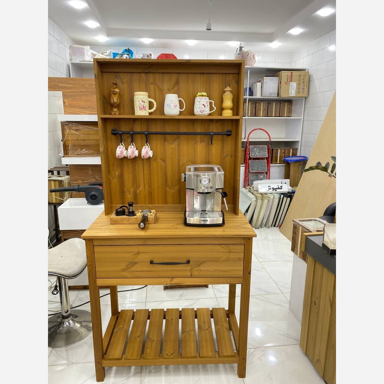 کافی بار چوب ترمو کد tw416 فیلبندشاپ مدل 833441 — تصویر ۲