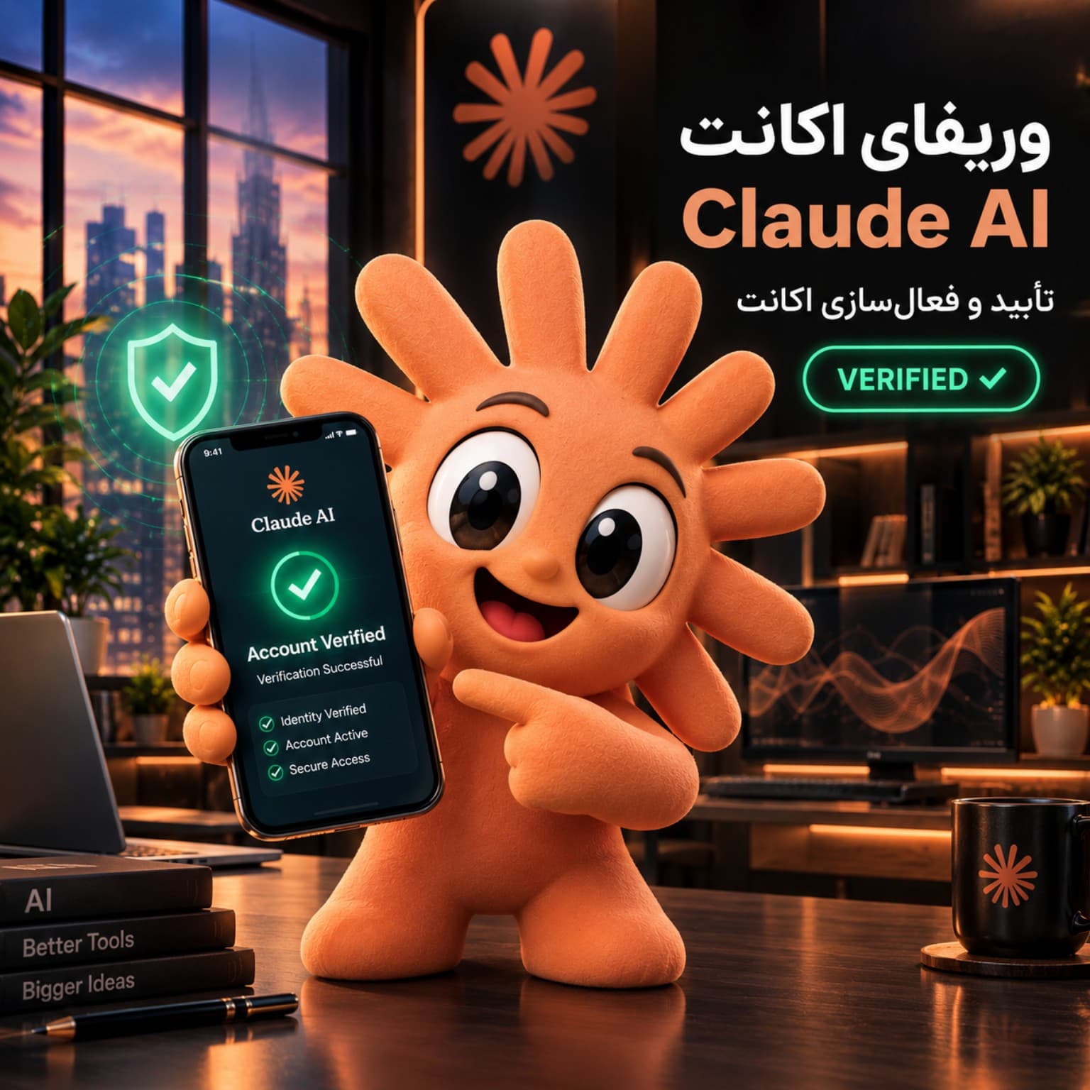 احراز هویت اکانت کلاد | وریفای اکانت Claude ai