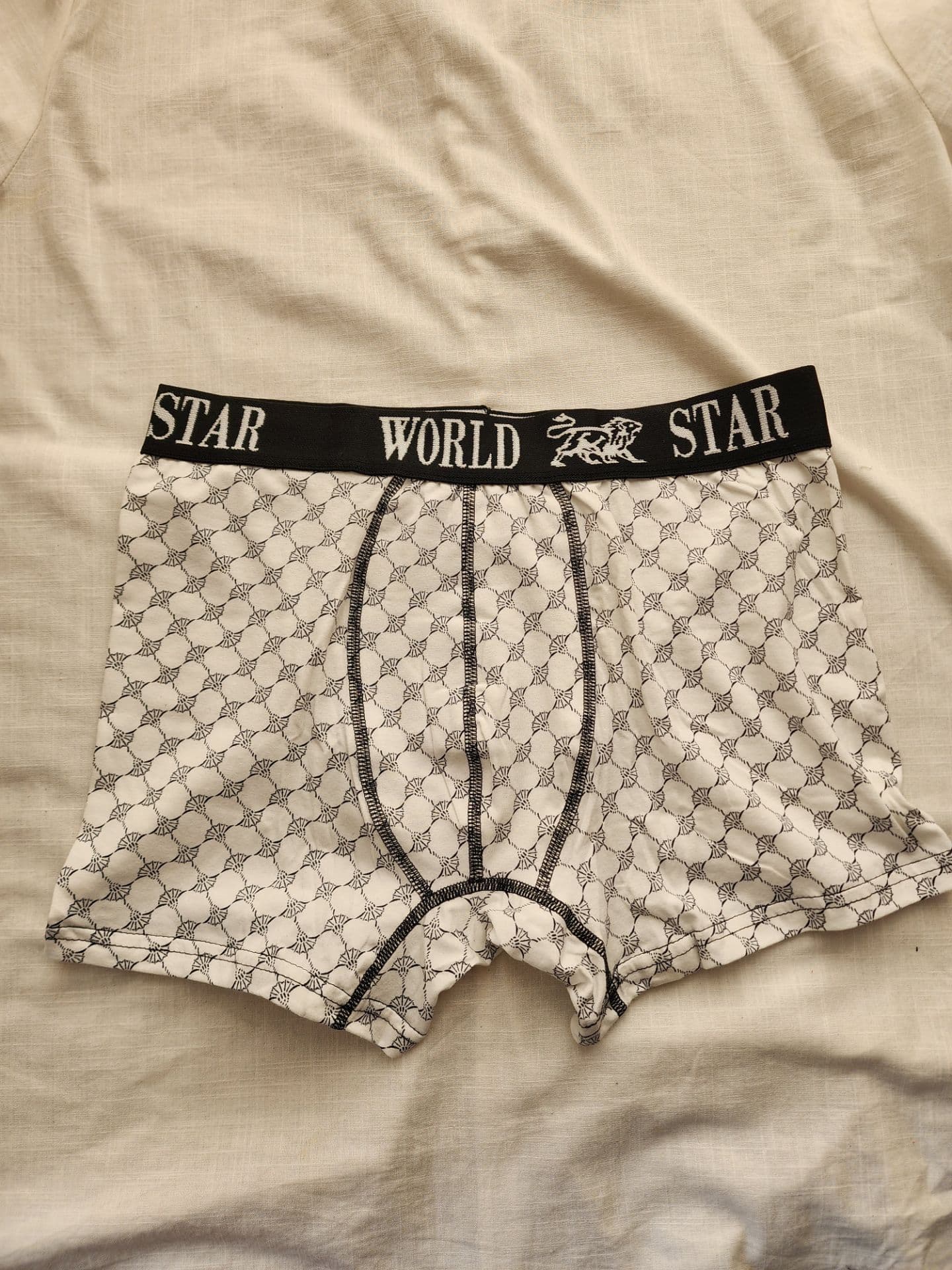 شورت نخی پادار باکسر مردانه WORLD STAR ترک کد: ۲۱۲۱ — تصویر ۷