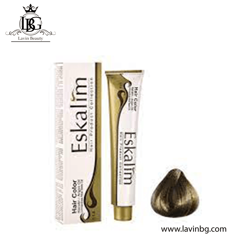 رنگ مو اسکالیم سری مرجانی شماره 5/78 رنگ قهوه ای مرجانی روشن حجم 100 میل – ESKALIM