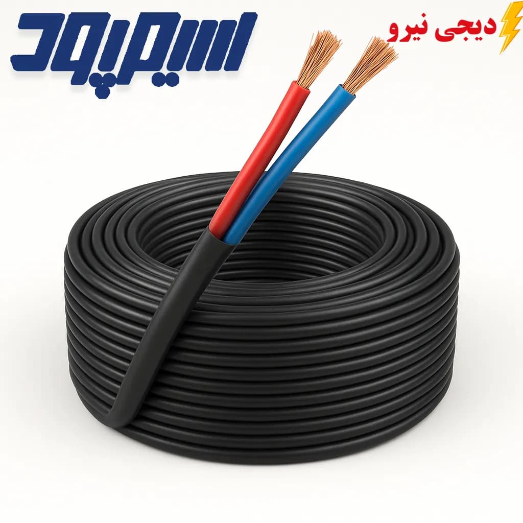 کابل 4*2 افشان مسی سیمپود