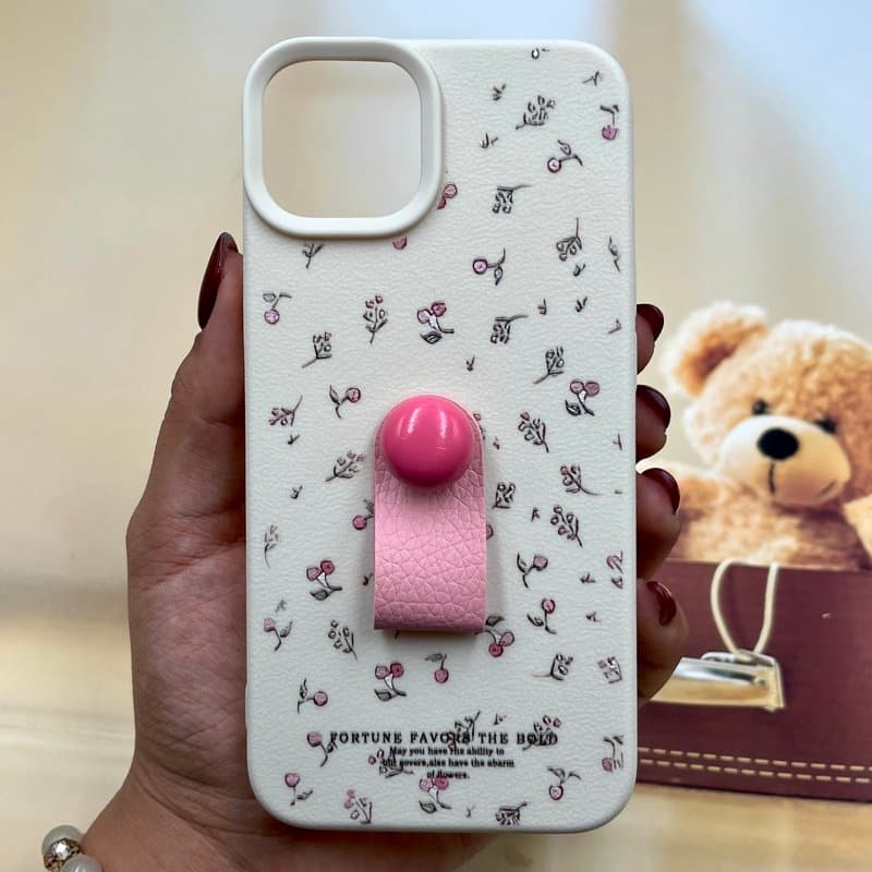قاب گوشی iPhone 13 / iPhone 14 آیفون pbq بند انگشتی طرح گل کد 362476