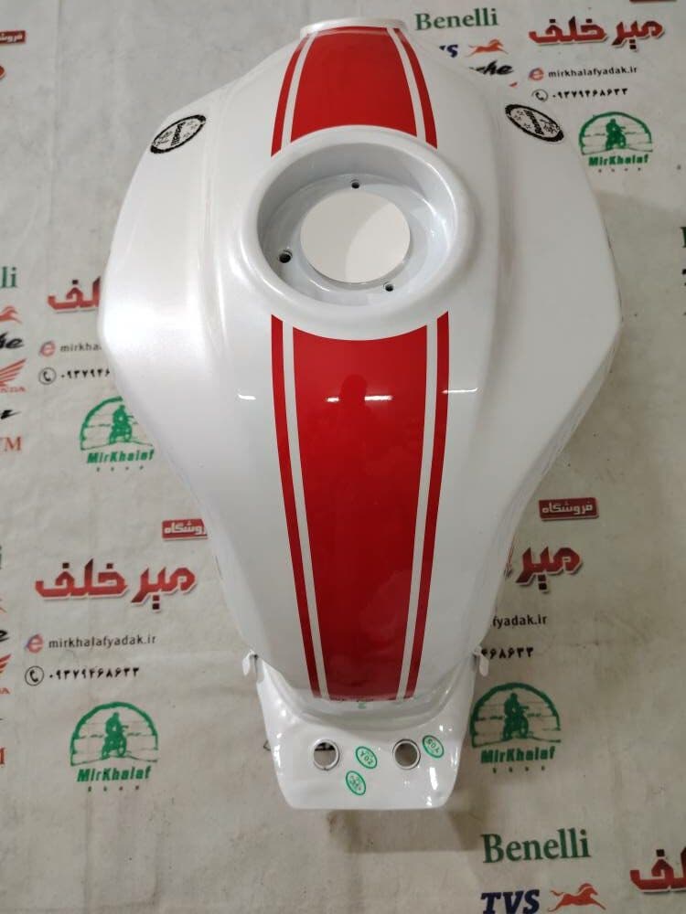 باک موتور بنلی 150 قدیم کاربراتوری اصلی (سفید)