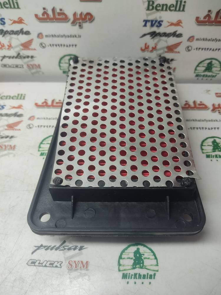 فیلتر (ابر) هواکش موتور sym گالکسی j 200 جی و sr 200 اس ار و jt 200 و دینو ویند و لوکی 180 200 lucky و adv 175 و هاسکی (درجه 1)