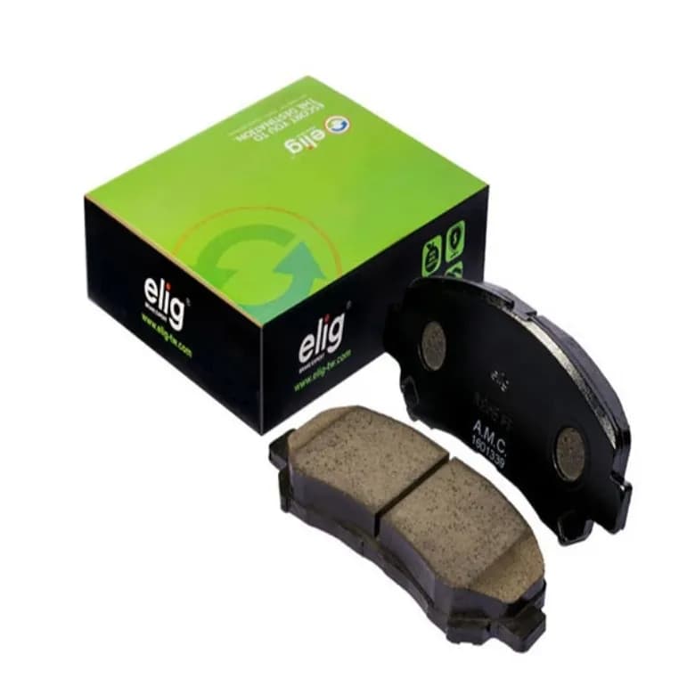 لنت ترمز جلو نیسان قشقایی کربن سرامیکی الیگ کد NA19 — تصویر ۳