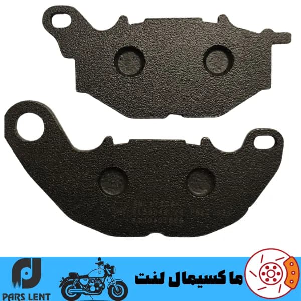 لنت ترمز جلو موتور یاماها ام تی MT 25 پارس آبی صادراتی PL50042 — تصویر ۲