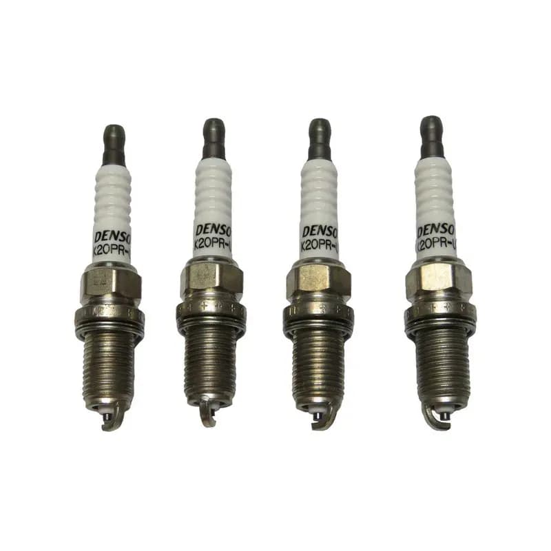 شمع موتور سمند EF7 پایه کوتاه تک پلاتین دنسو K20PR-U کد 3145 — تصویر ۴