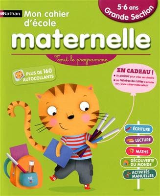 کتاب Mon cahier maternelle 5 – 6 ans