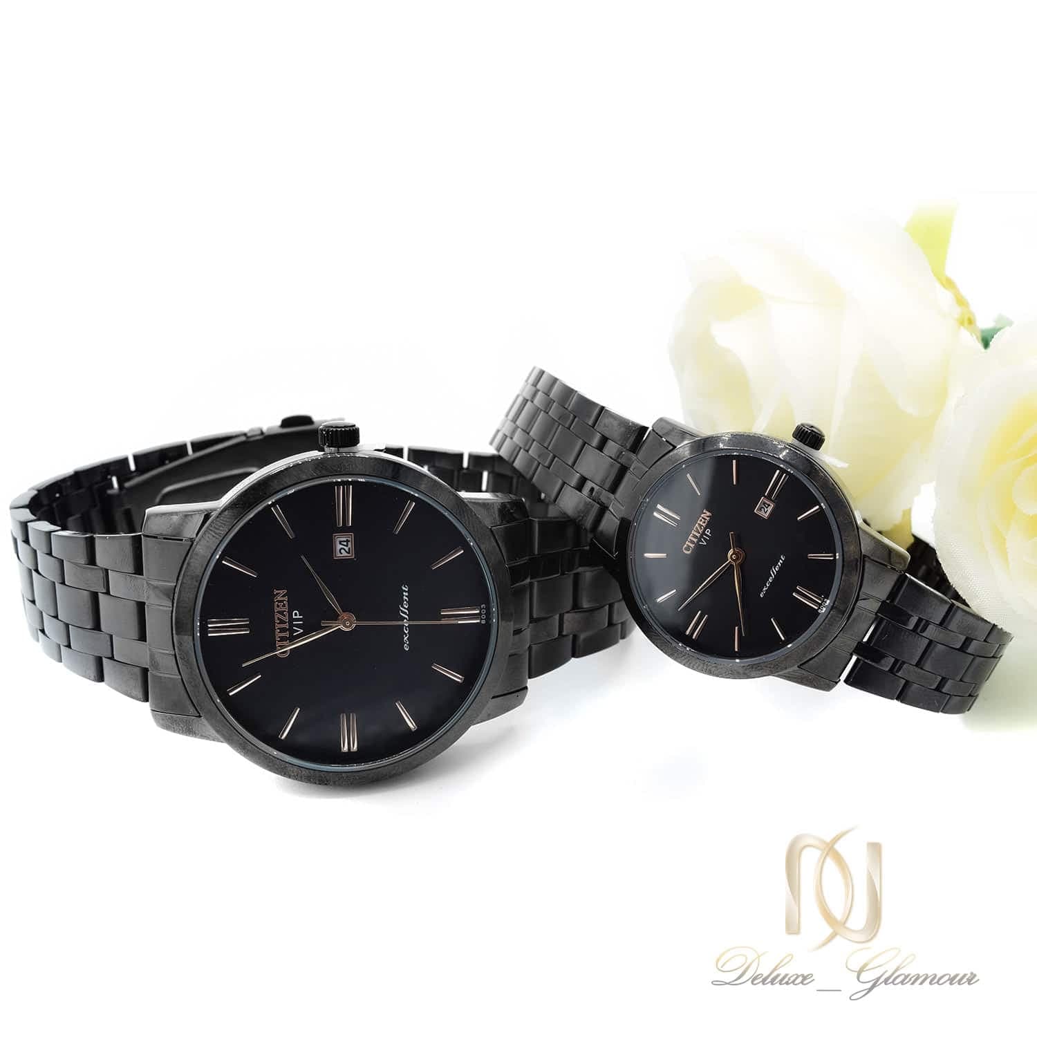 ساعت ست citizen مشکی استیل wh-n211