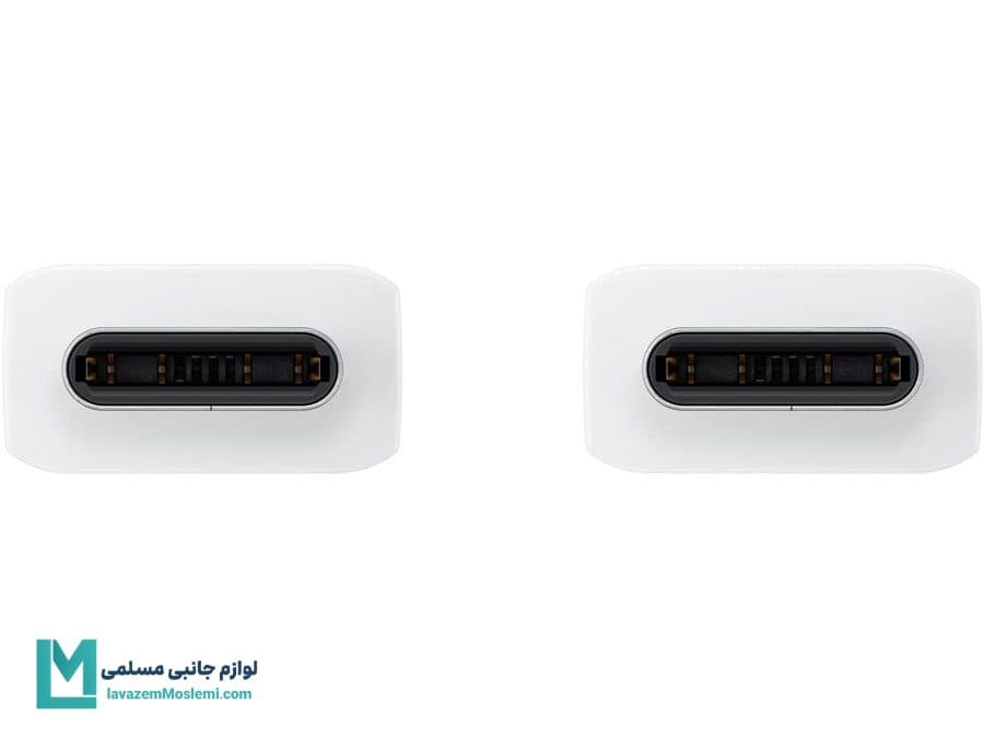 کابل سوپر فست شارژ دو سر تایپ سی سرکارتنی سامسونگ Samsung 5A USB-C to USB-C — تصویر ۴