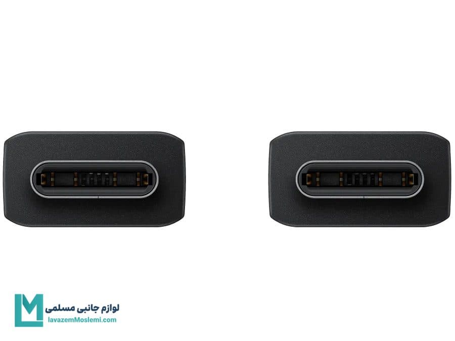کابل سوپر فست شارژ دو سر تایپ سی سرکارتنی سامسونگ Samsung 5A USB-C to USB-C — تصویر ۳