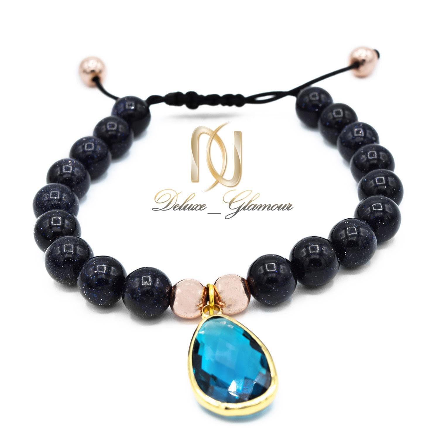 دستبند دخترانه سنگ عقیق دلربا za-n02