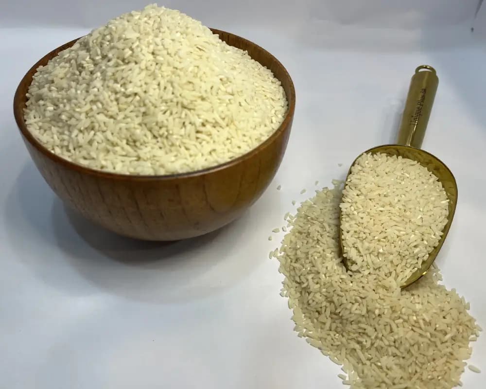 برنج نیم دانه معطر هاشمی پکیج ویژه محرم (هر کیلو ۲۲۰ هزار تومان)