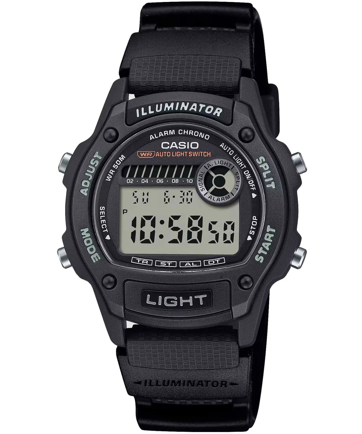 ساعت مچی مردانه اصل کاسیو (casio) زیرمجموعه استاندارد مدل W-220H-1AVDF