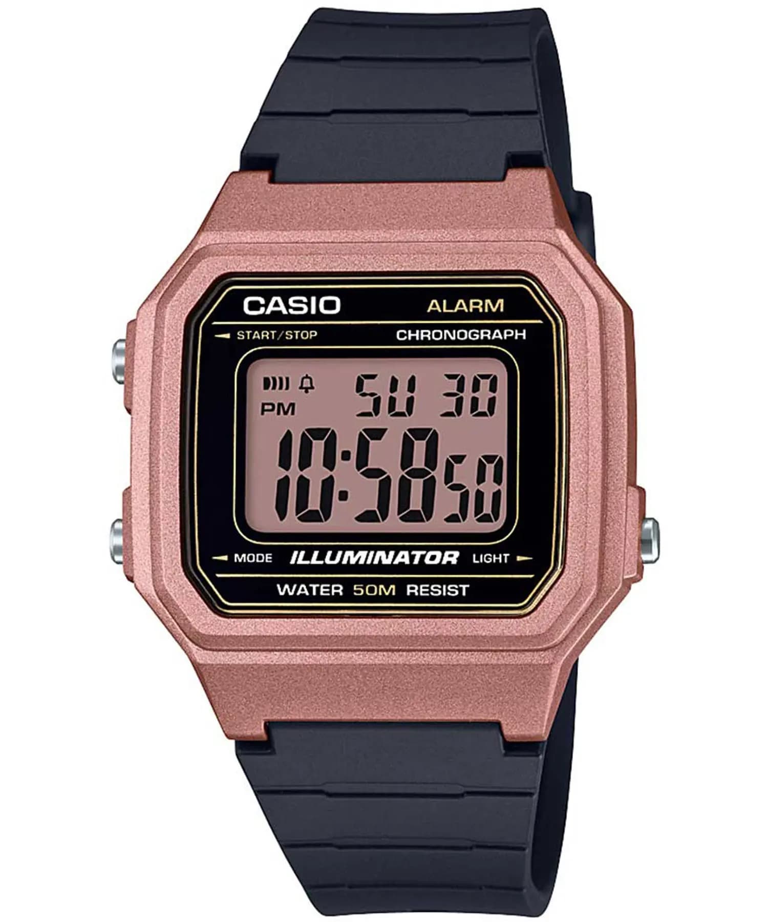 ساعت مچی مردانه و زنانه اصل کاسیو (casio) زیرمجموعه استاندارد مدل W-217HM-5AVDF