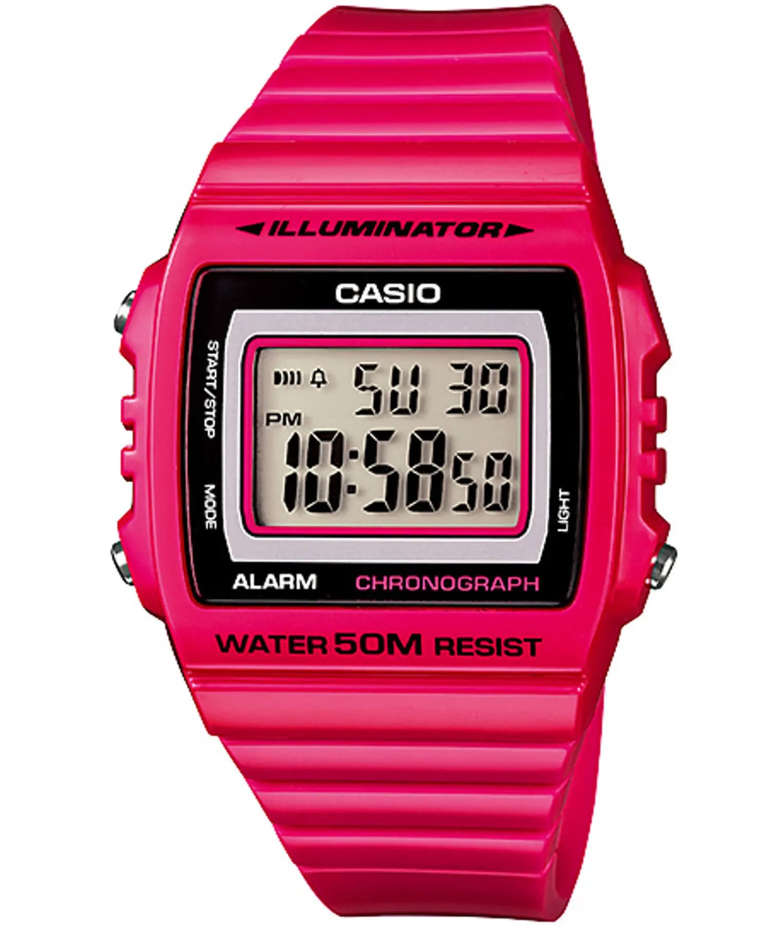 ساعت مچی مردانه و زنانه اصل کاسیو (casio) زیرمجموعه استاندارد مدل W-215H-4AVDF