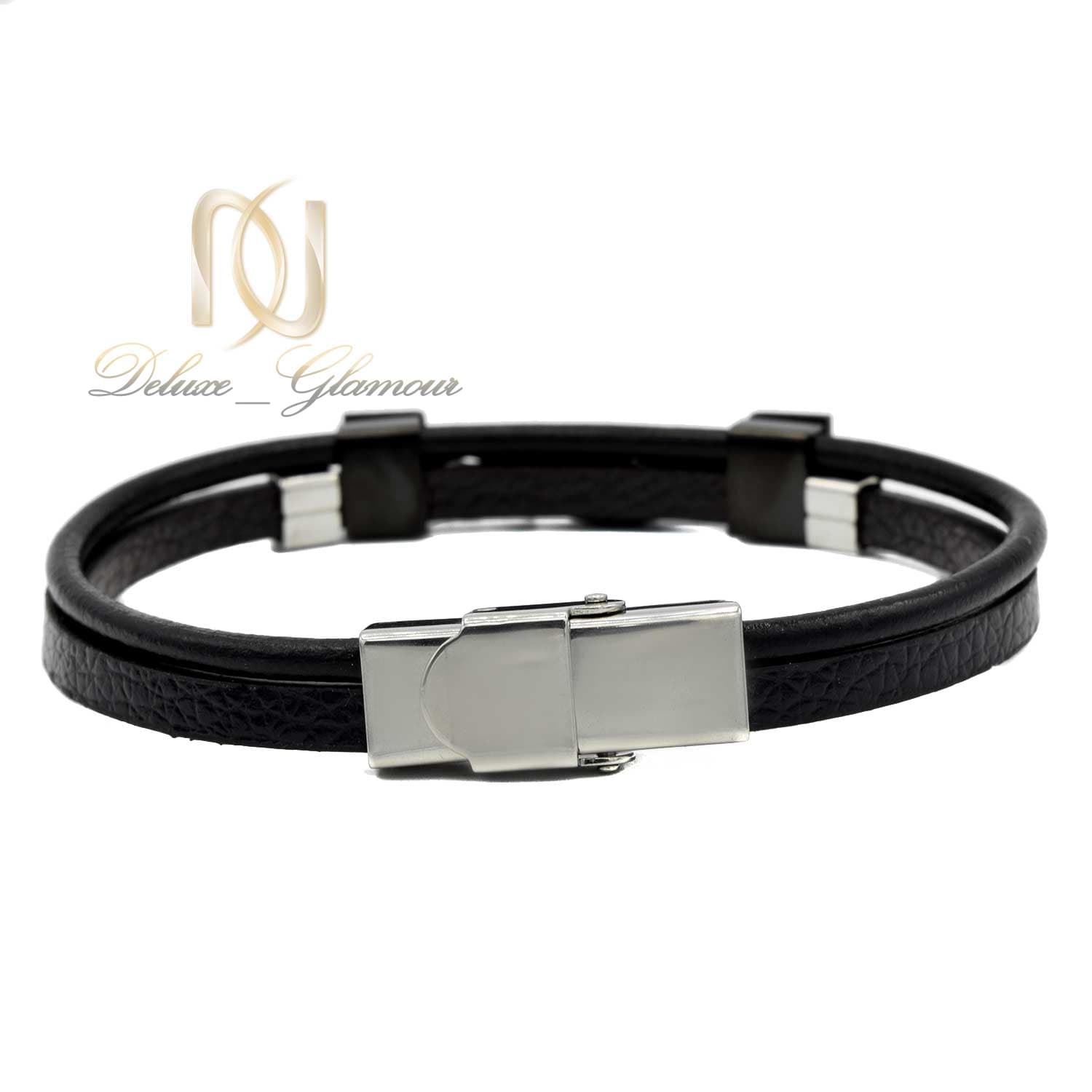 دستبند چرم مردانه اسپرت ds-n534 — تصویر ۳