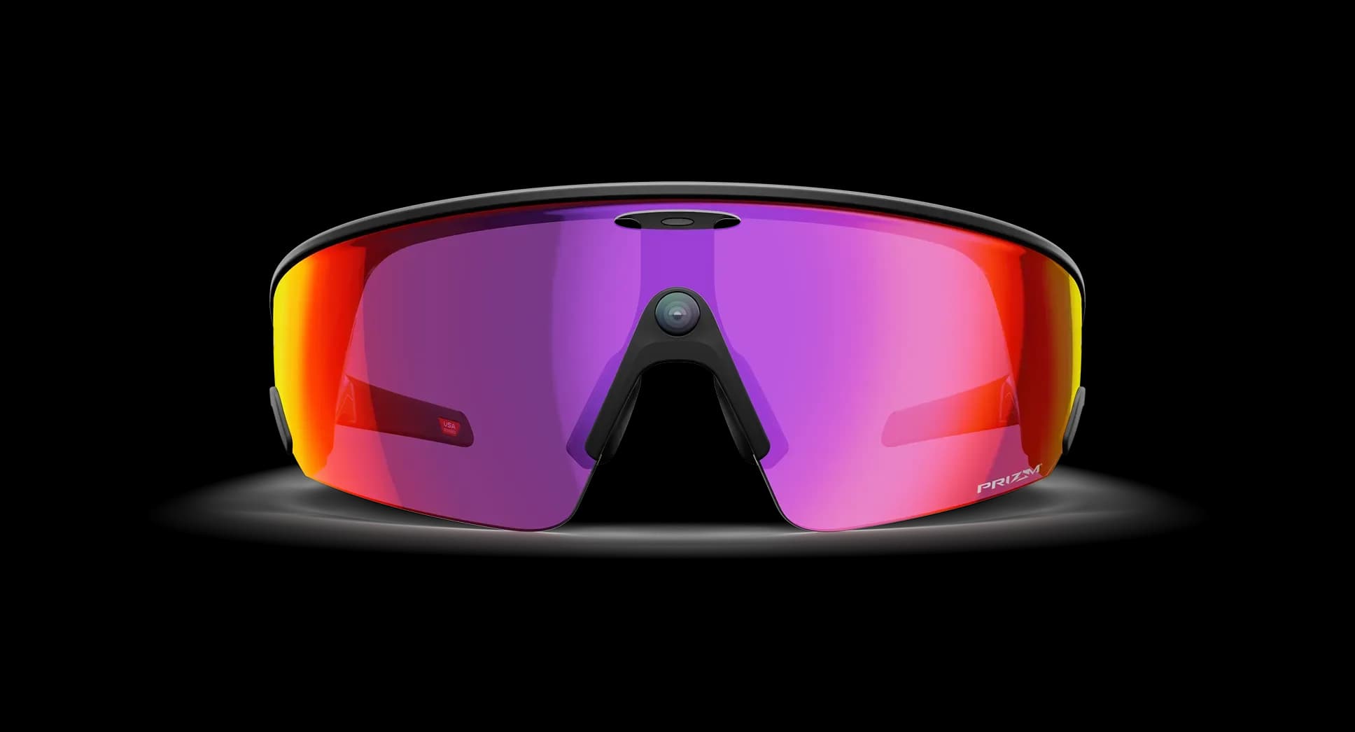 عینک هوشمند Oakley Meta مدل Vanguard فریم مشکی لنز جاده ای پرایزم — تصویر ۳