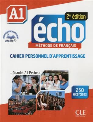 کتاب Echo – Niveau A1 – Cahier personnel d’apprentissage + livre – web – 2eme edition