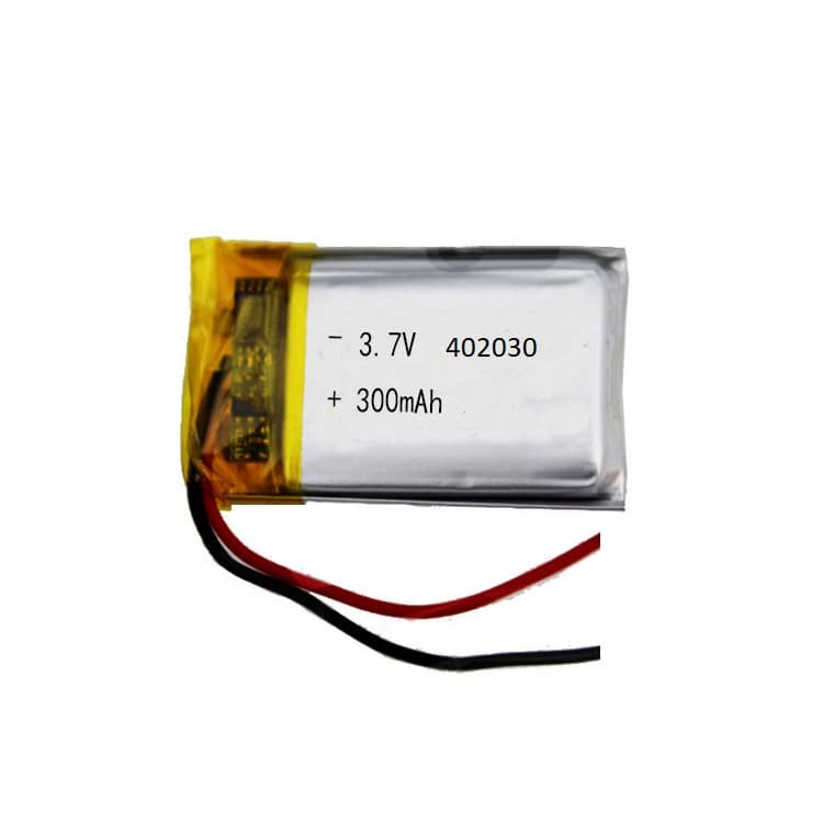 باتری لیتیوم پلیمر 3.7v ظرفیت 300mAh