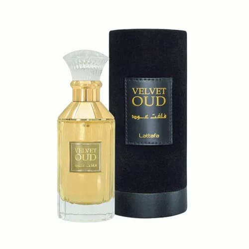 عطر ادکلن اورجینال لطافه مدل ولوت عود رایحه توسکان لدر 100 میل اورجینال