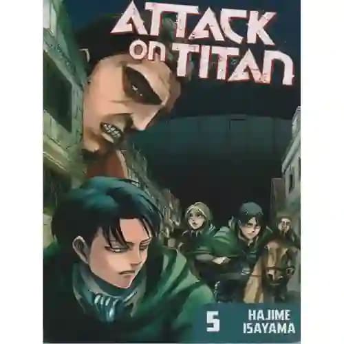 کتاب مانگا حمله به تایتان 5 ATTACK on TITAN