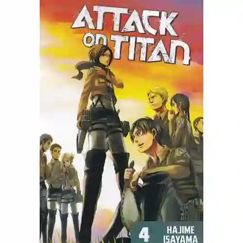 کتاب مانگا حمله به تایتان 4 ATTACK on TITAN