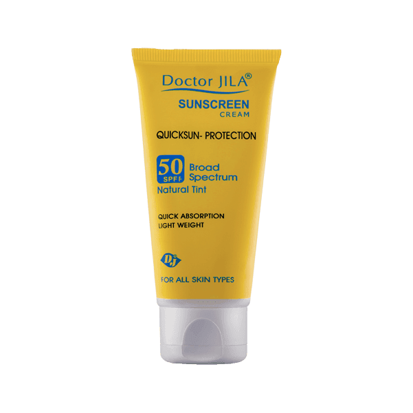 کرم ضد آفتاب رنگی کوئیک سان-پروتکشن SPF50 دکتر ژیلا — تصویر ۳