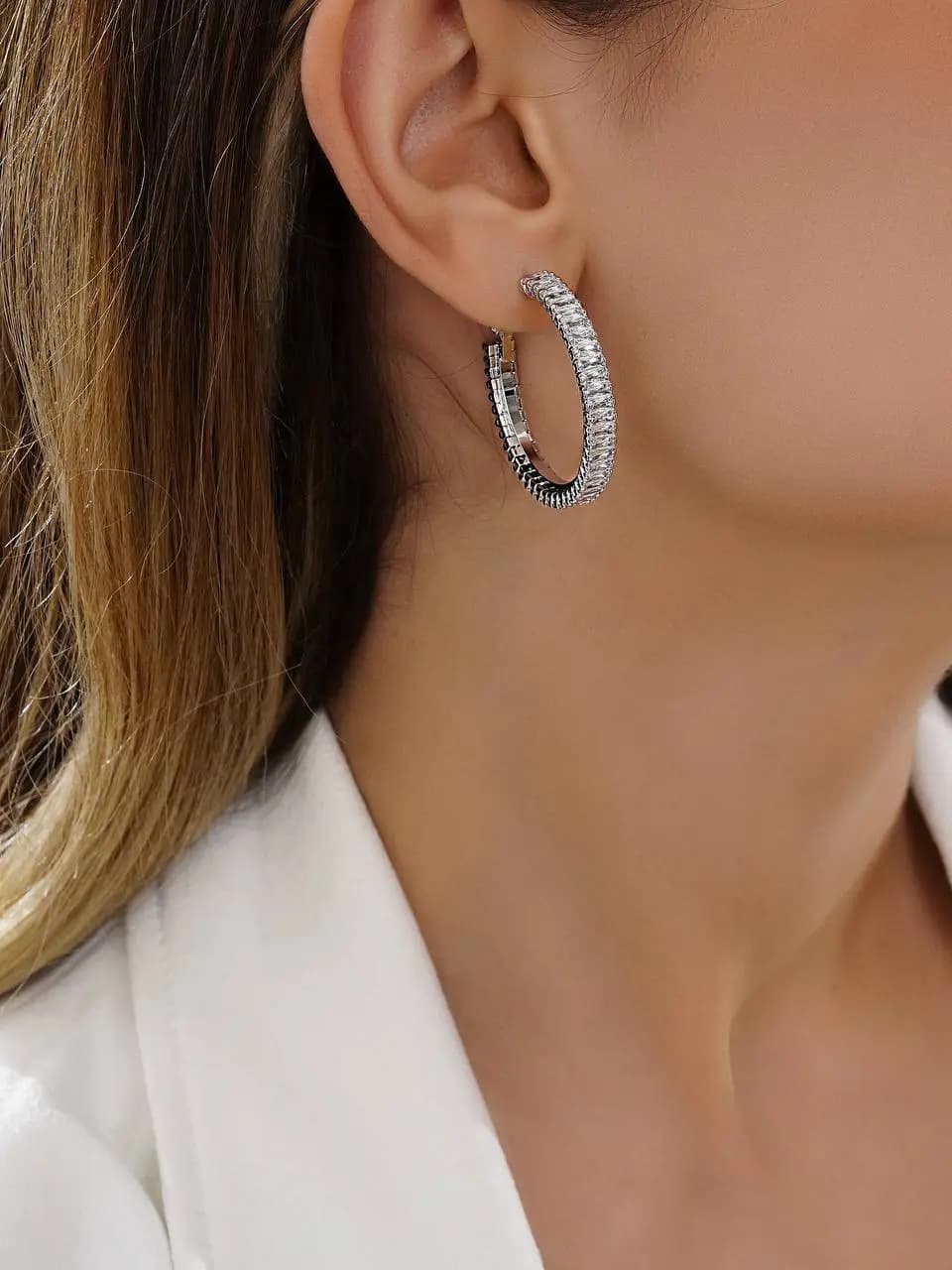 گوشواره جواهری آویژه
