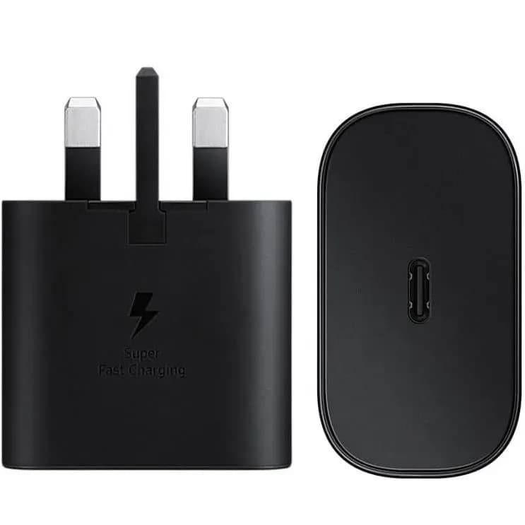 شارژر دیواری 25 وات سامسونگ مدل EP-TA800NBEGGB، اتصال سه پین، درگاه خروجی USB-C، دارای قابلیت شارژ سریع، تکنولوژی شارژ PD 3.0 — تصویر ۵