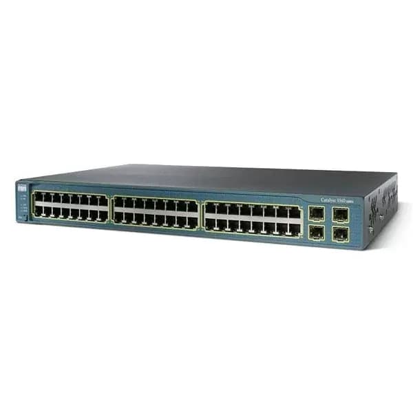 سوئیچ سیسکو 48 پورت استوک مدل WS-C3560-48TS-E