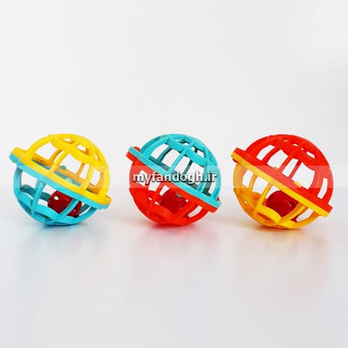 توپ بازی زنگوله ای سایز بزرگ کد 3 — تصویر ۳
