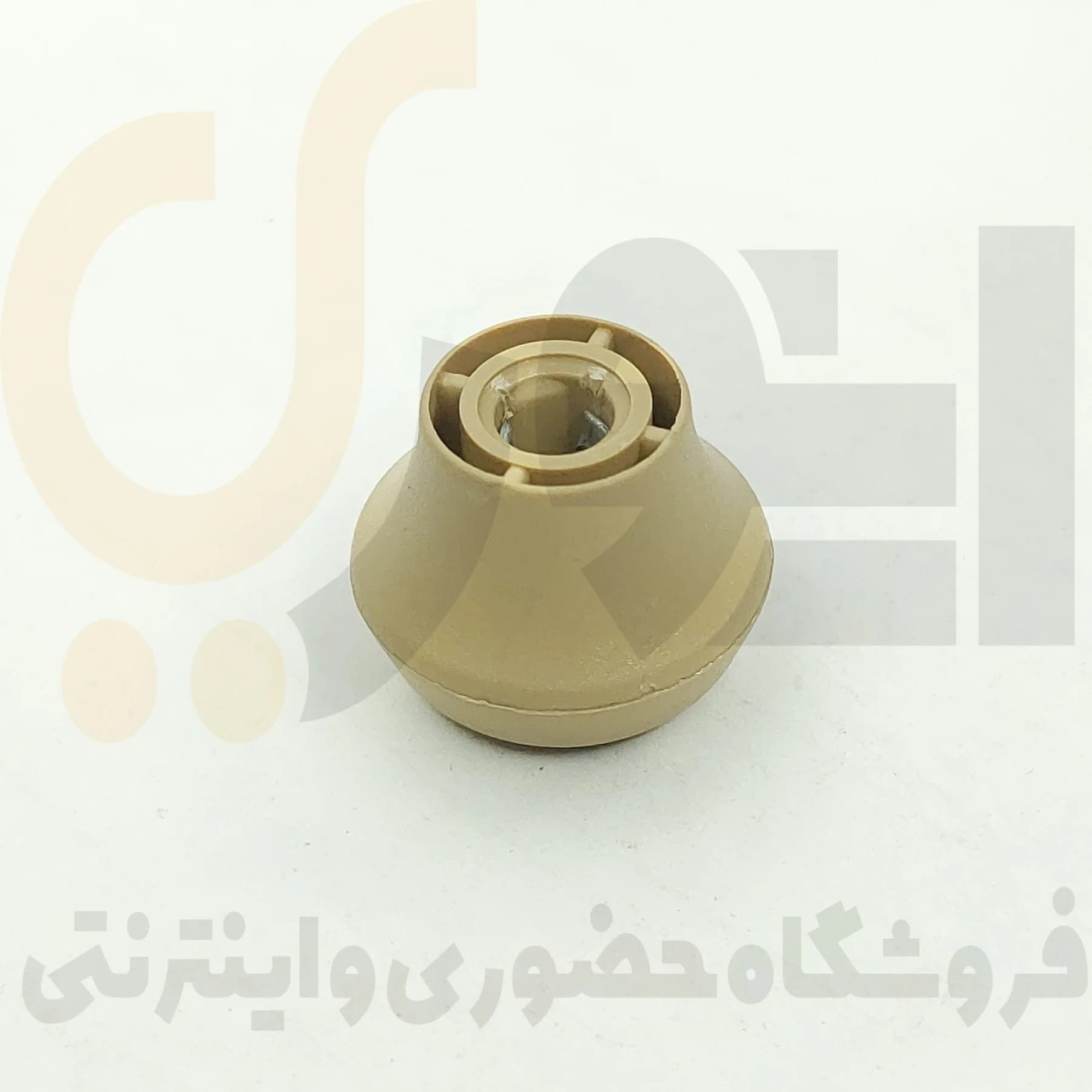 دکمه تنظیم کننده کمربند پژو پارس و پژو 405 رنگ بژ روشن — تصویر ۲