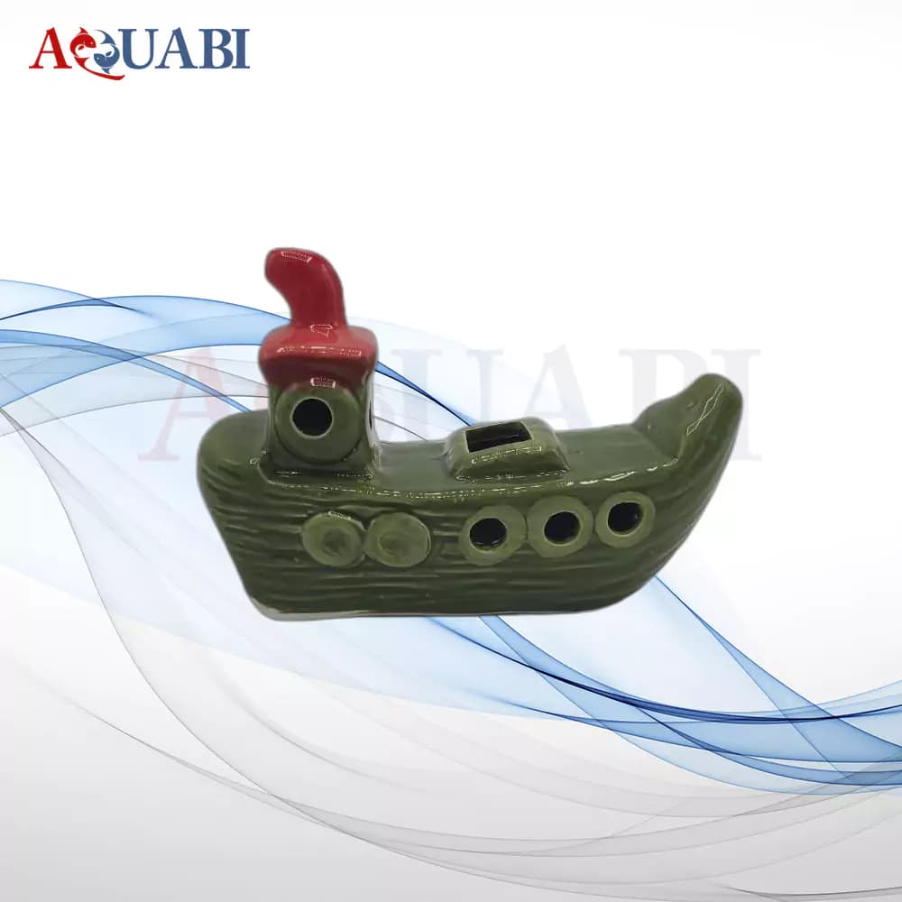 مجسمه آکواریوم قایق بزرگ