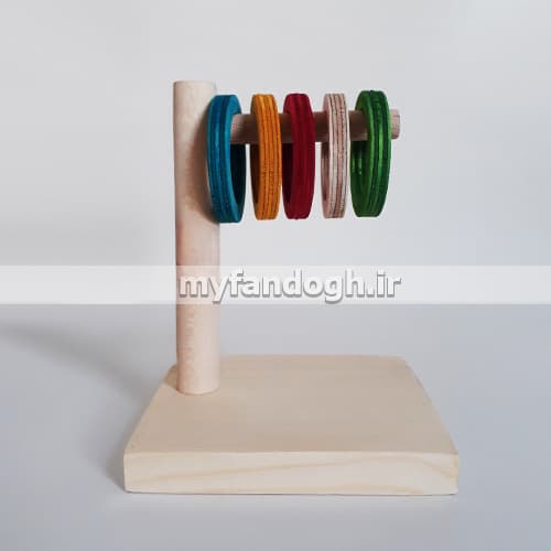 بازی میله و حلقه رنگی طوطی سانان کد 3 — تصویر ۲